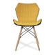 Amelia Stylish Lightweight Fabric Chair